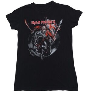 Iron Maiden T-Shirt Men Black Good Maiden England North American Tour 2012 Small